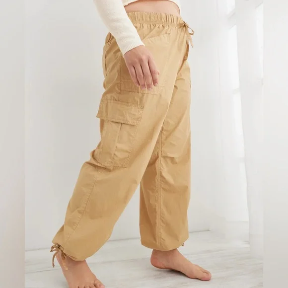 Aerie baggy lightweight cargo pants - Picture 3 of 7